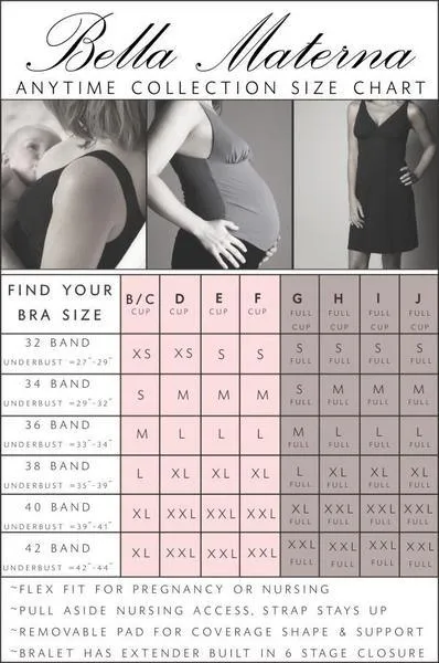 Bella Materna Choice Cami Black XL-XXL