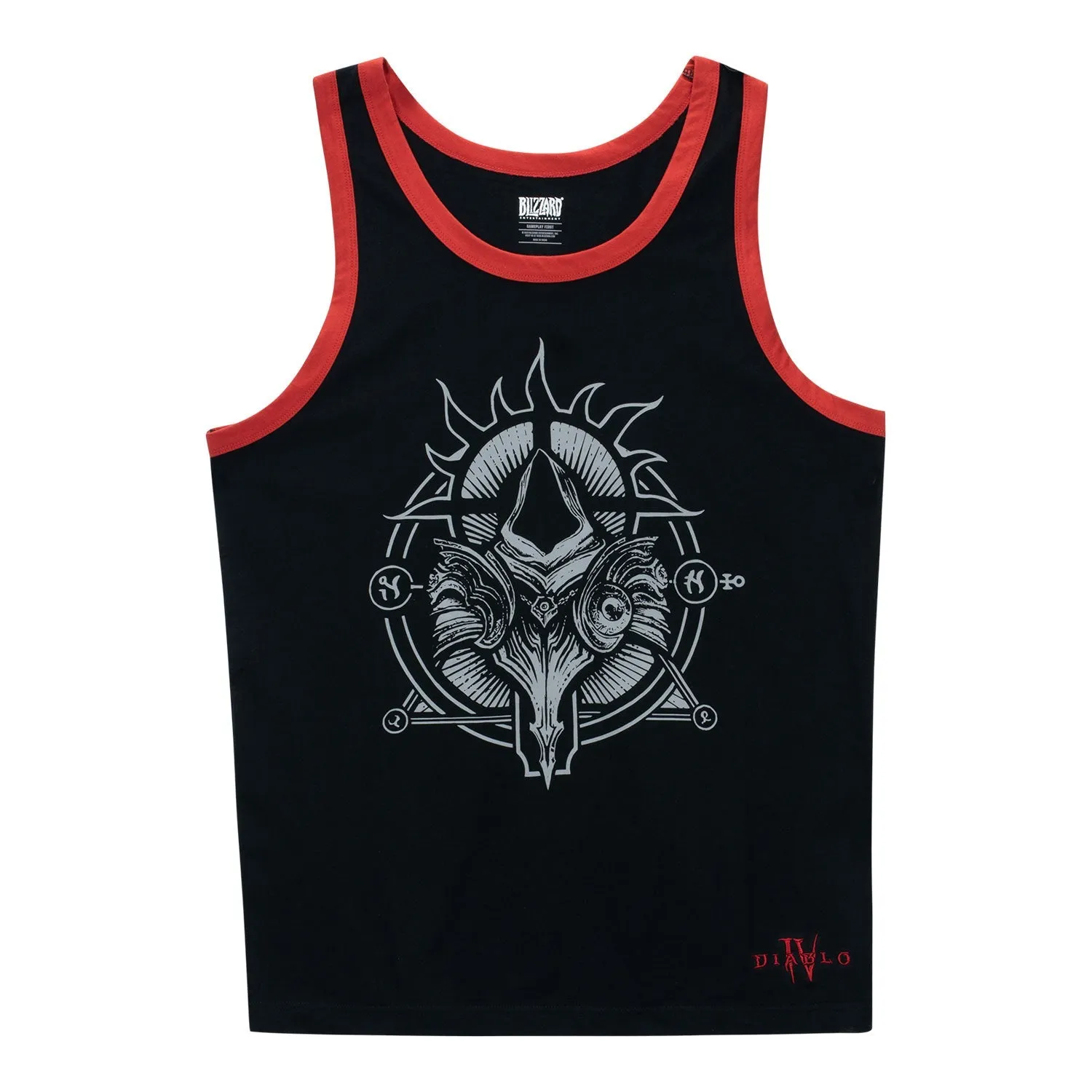 Diablo IV Inarius Black Tank Top