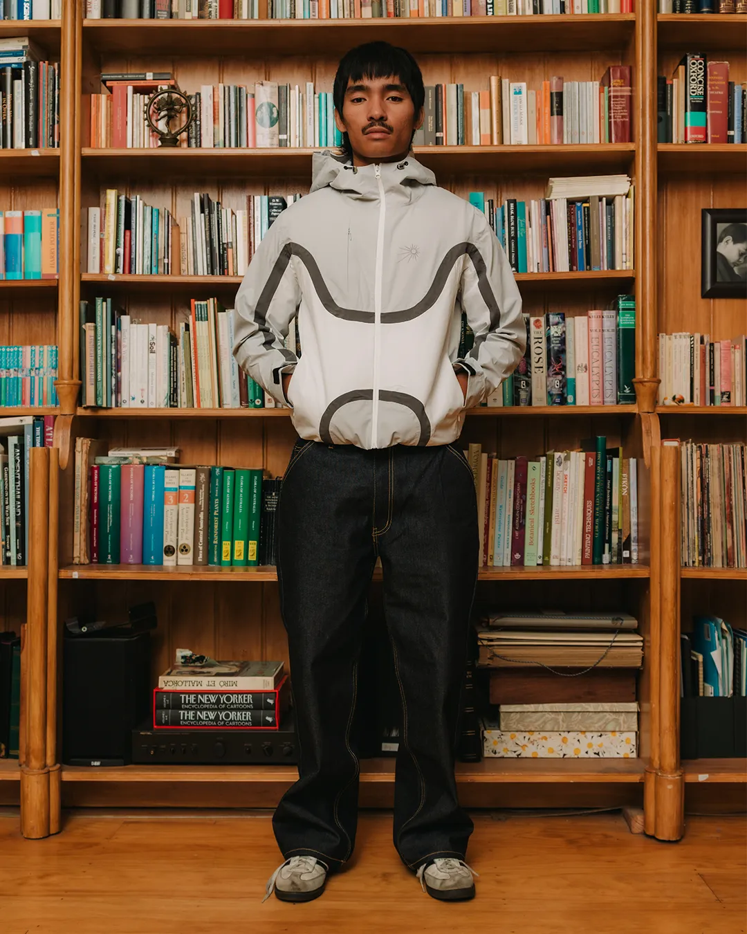 Flow Waterproof Jacket - White/Grey