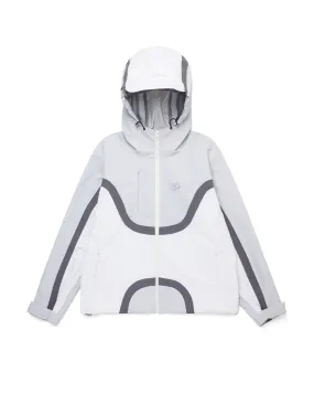 Flow Waterproof Jacket - White/Grey