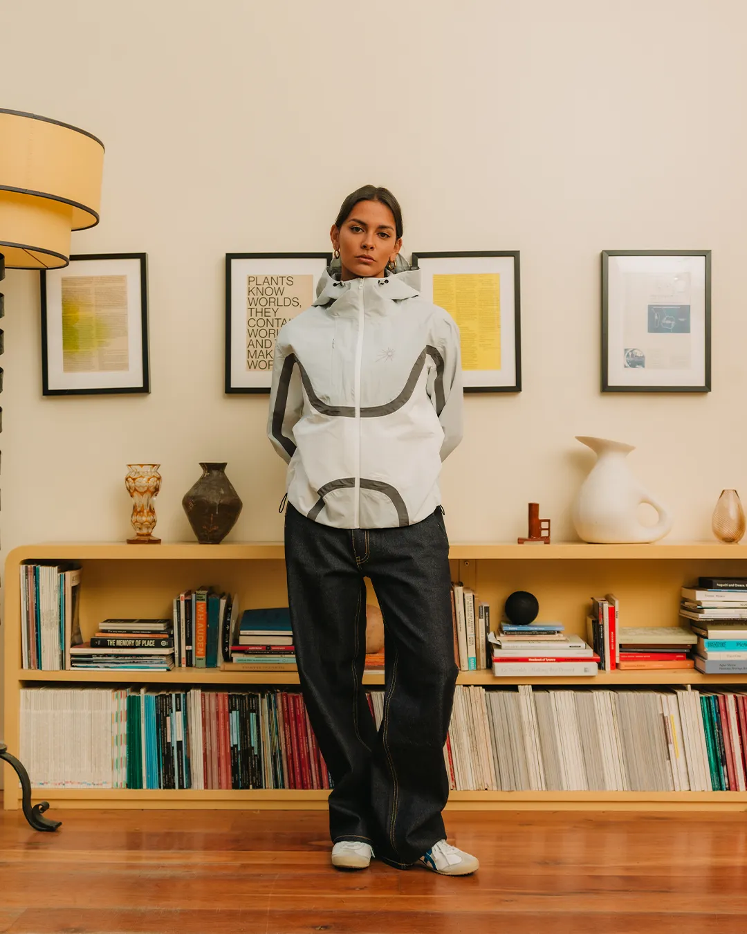 Flow Waterproof Jacket - White/Grey
