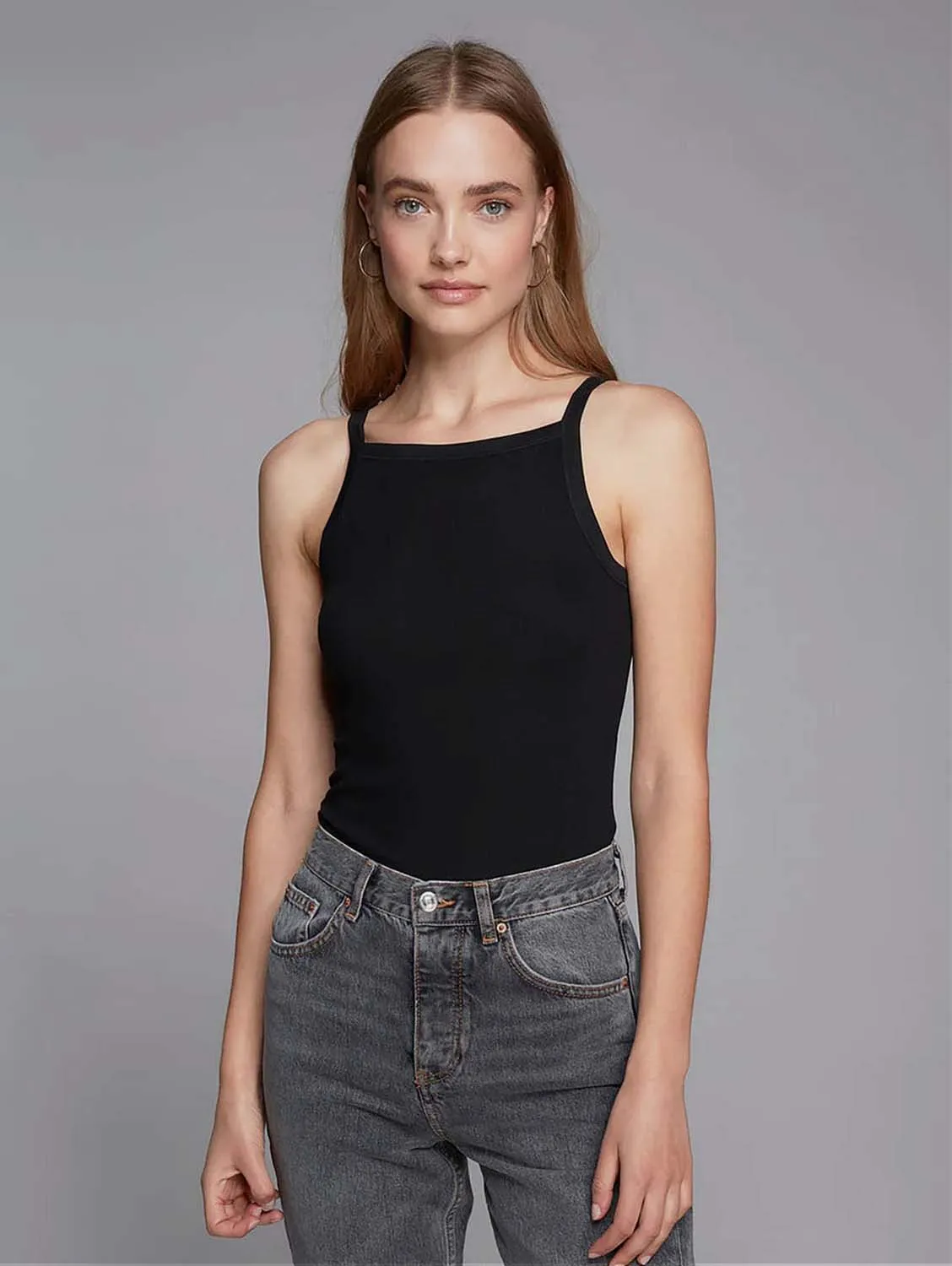 High Neck TENCEL™ Tank | Multiple Colours