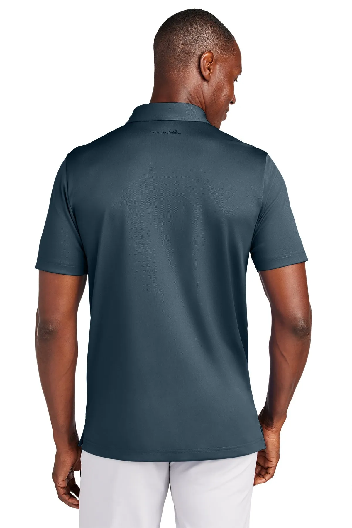 TravisMathew Cabana Solid Customized Polos, Blue Nights
