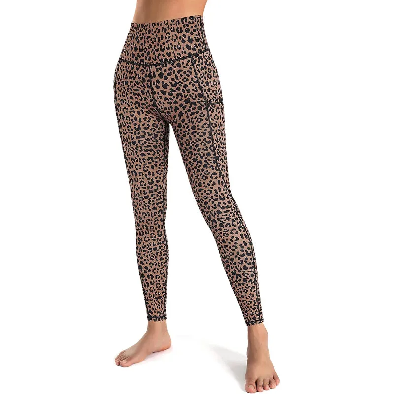 Women's High Waist Yoga Pants Workout Leggings with Pockets For Tummy Control