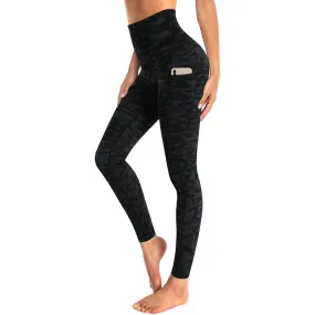 Women's High Waist Yoga Pants Workout Leggings with Pockets For Tummy Control